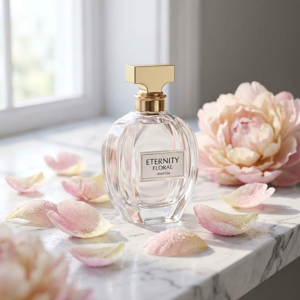 Luxury perfume product photography