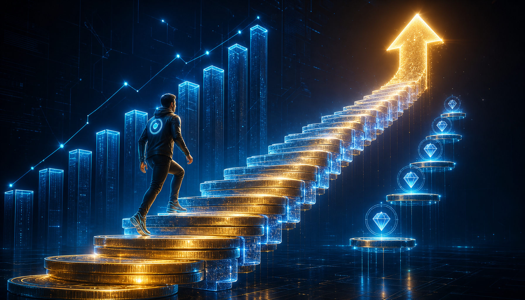 Commission rates increase with cumulative promotional spending, up to 24%