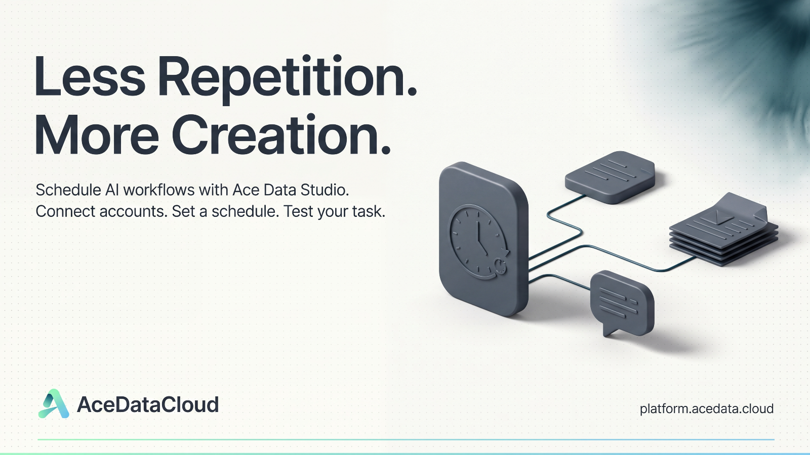 Stop posting repeatedly every day: Use Ace Data Cloud scheduled tasks to organize multi-platform operations