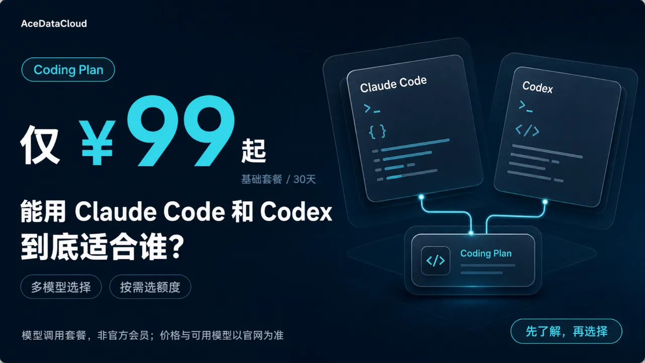 ابتداءً من ¥99 فقط، لمن تناسب خطة Coding Plan التي يمكنها استخدام Claude Code وCodex؟